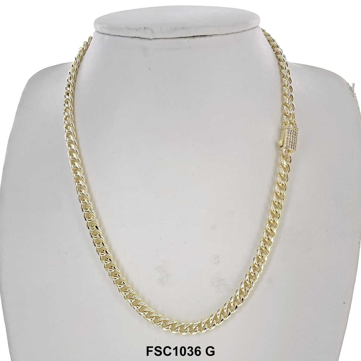 6 MM Cuban Chain FSC 1036 G - ChainsOnly