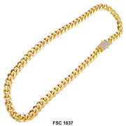 10 MM Monaco Lock Cuban Chain FSC 1037 - ChainsOnly