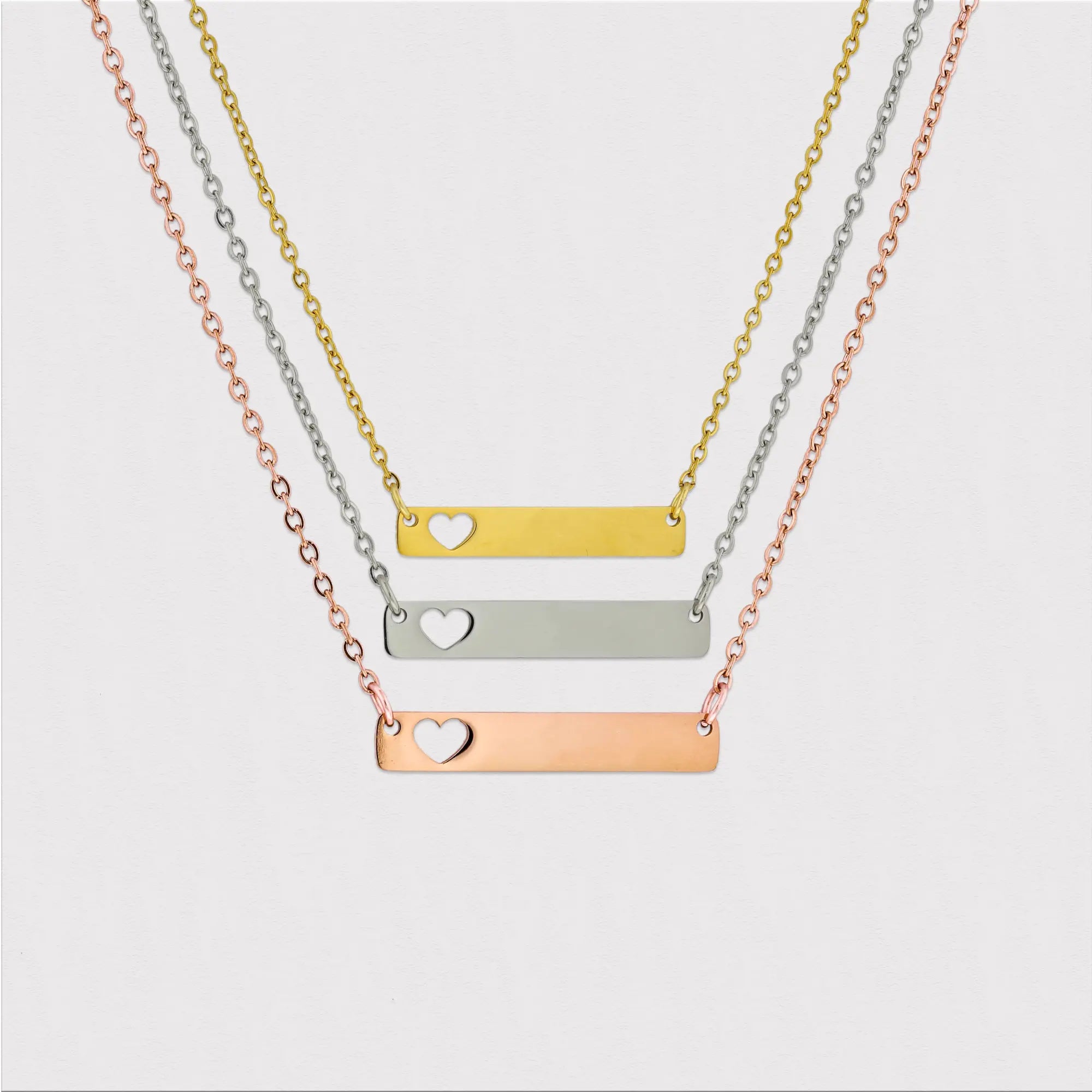 Dainty Bar Necklace Gift For Her