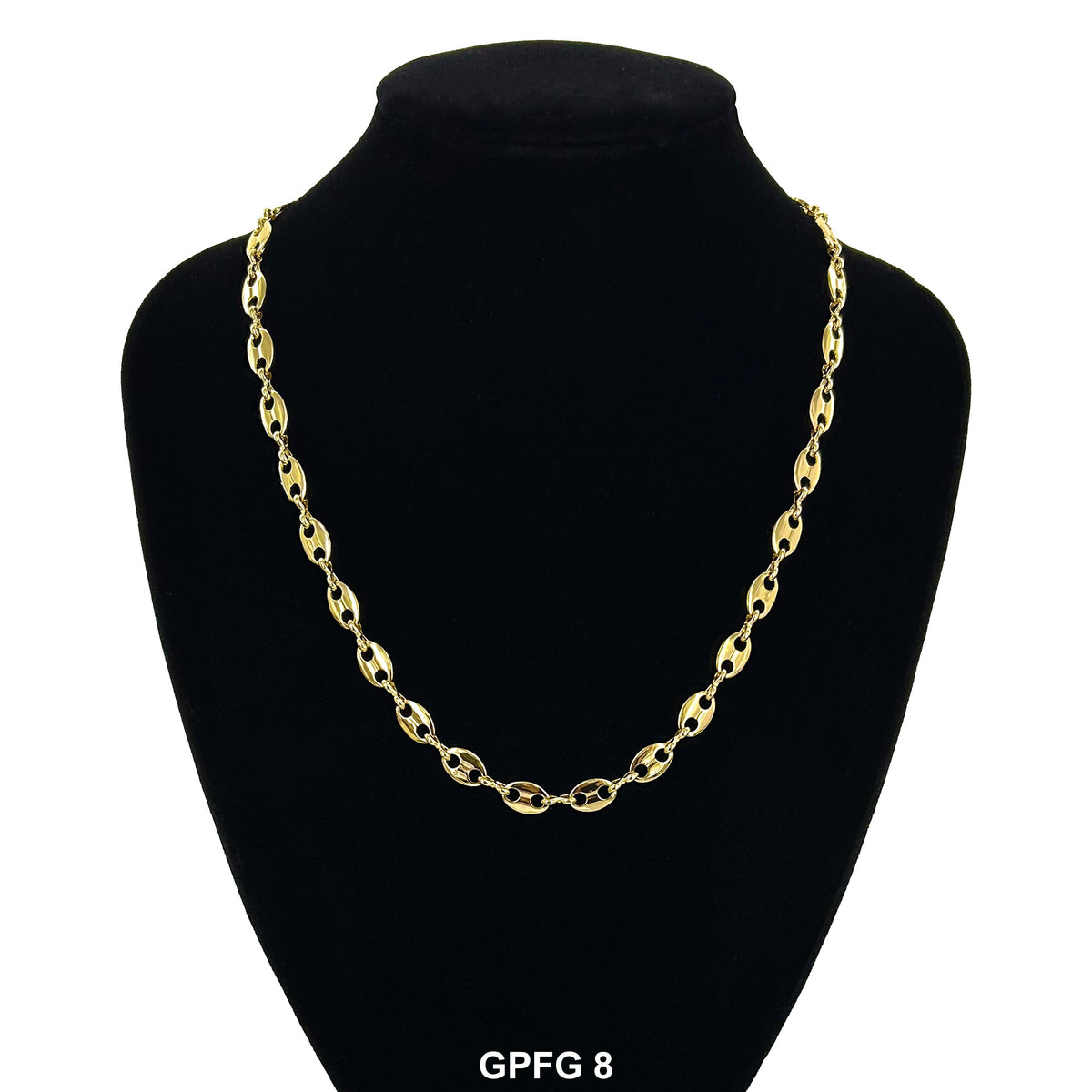 8 MM Puff G Chain GPFG 8 - ChainsOnly