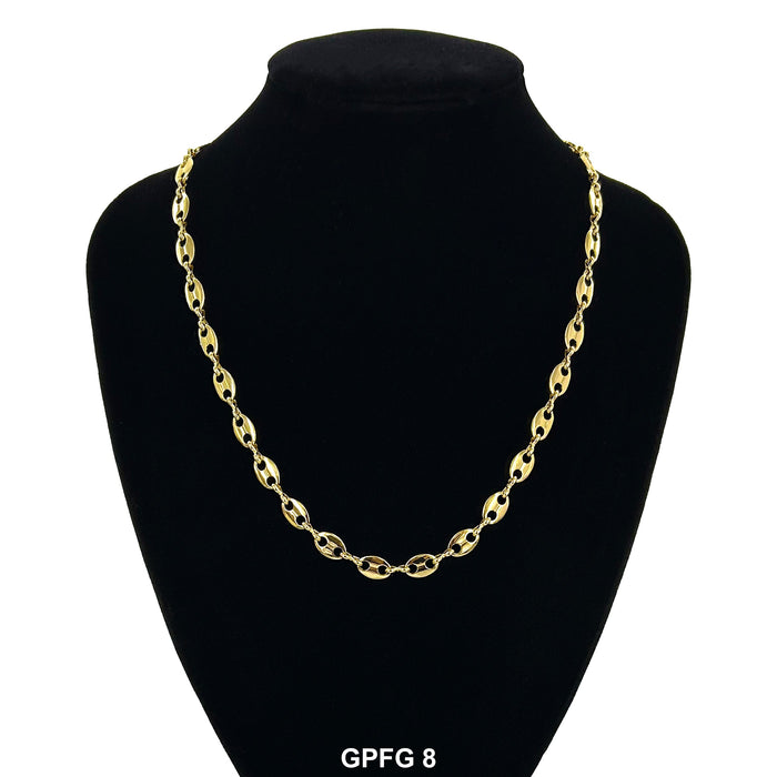 8 MM Puff G Chain GPFG 8 - ChainsOnly