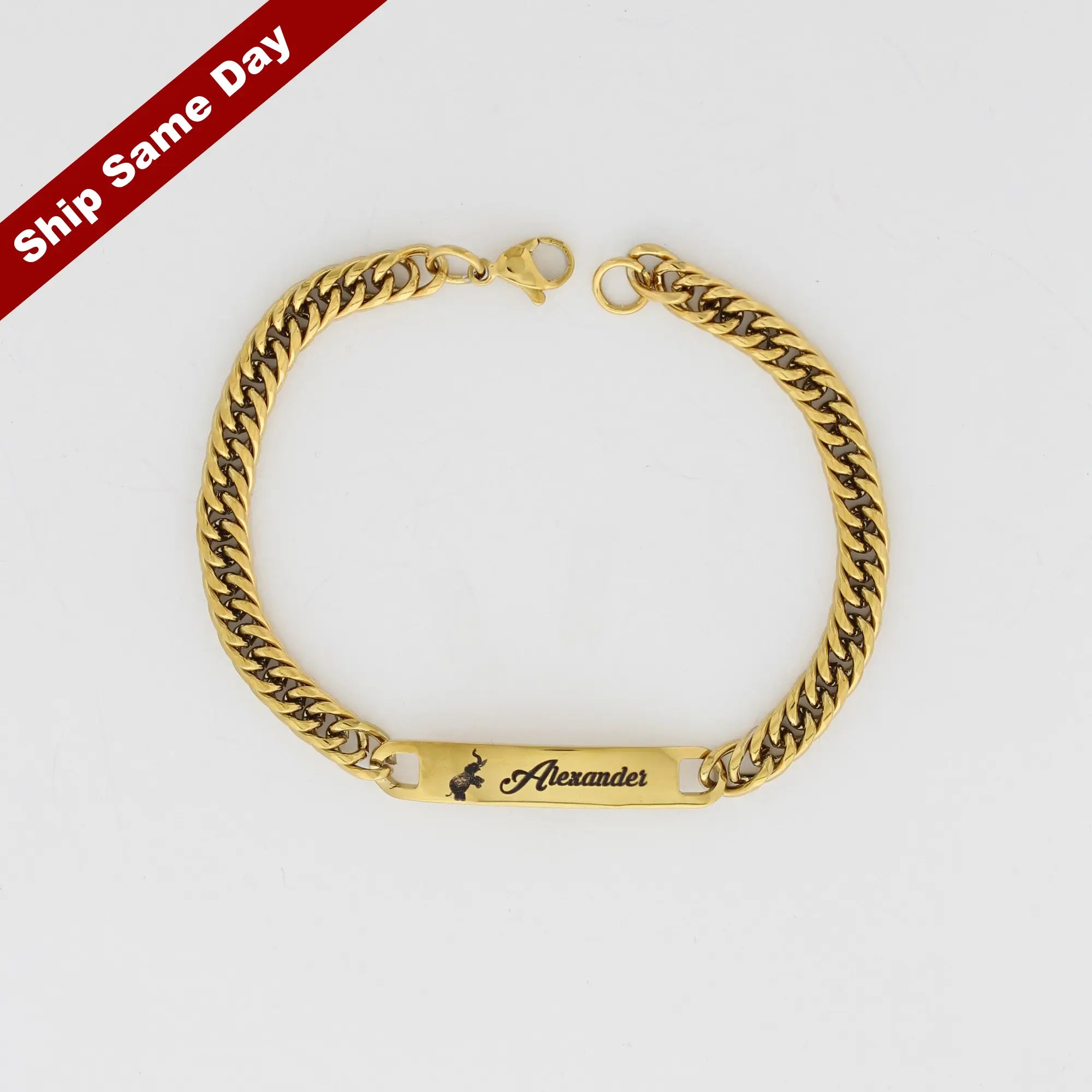 Gold Plated Bangle Bracelet,  Open Bangle Bracelet