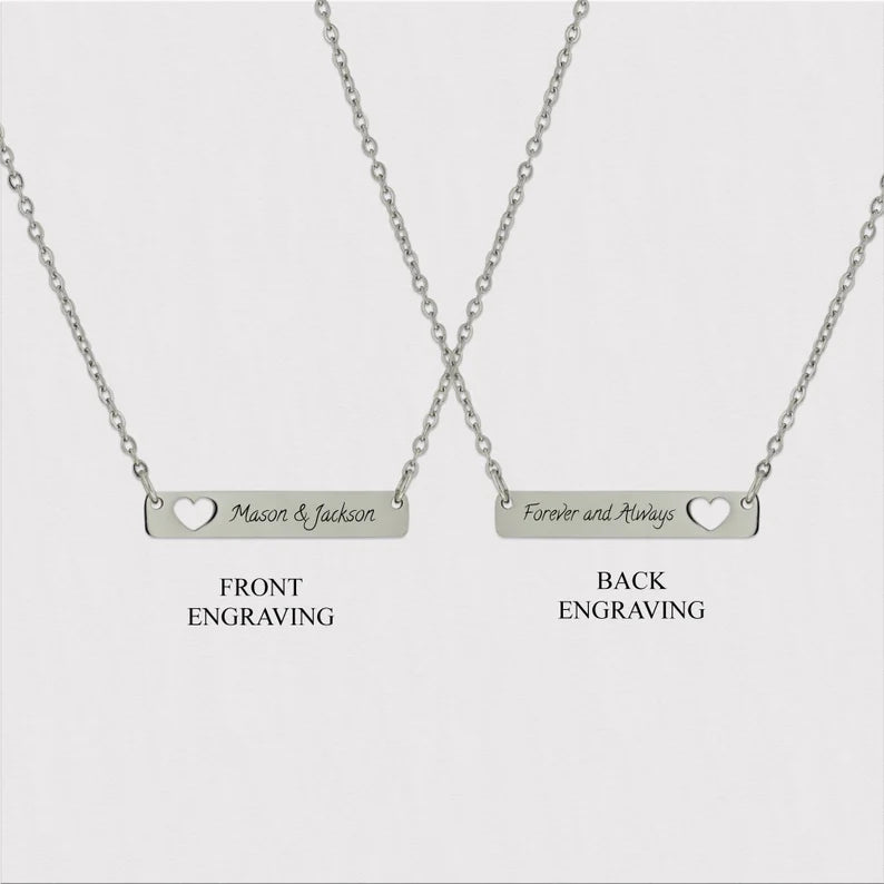 Nameplate Necklaces for women