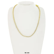 4 MM Square Fashion Chain MC 009 G - ChainsOnly