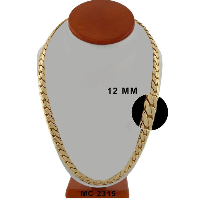 12 MM Miamia Cuban Chain MC 2315 G - ChainsOnly