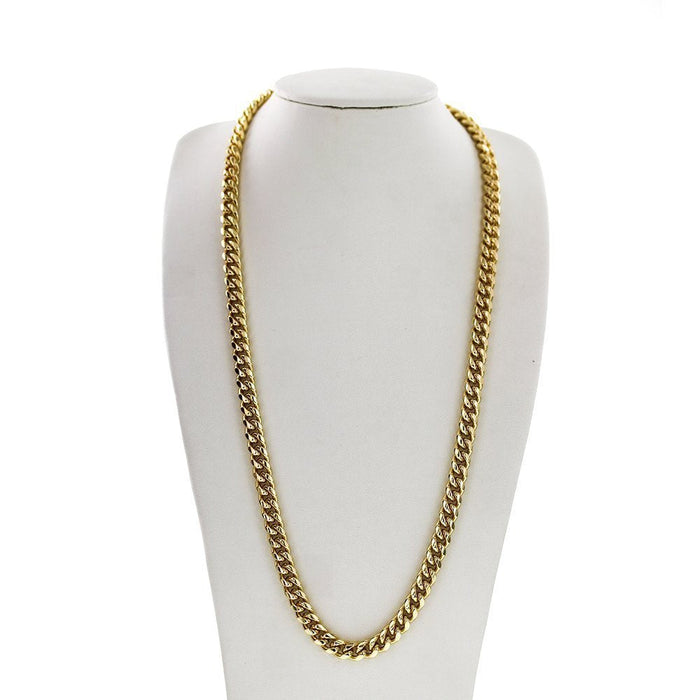 8 MM Miami Cuban Box Lock Bracelet MC 323 G Chain - ChainsOnly