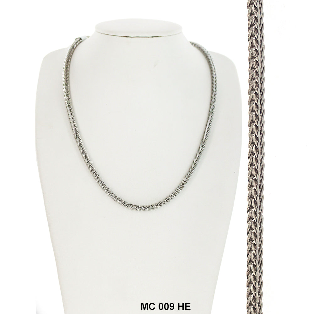 4 MM Square Fashion Chain MC 009 HE - ChainsOnly