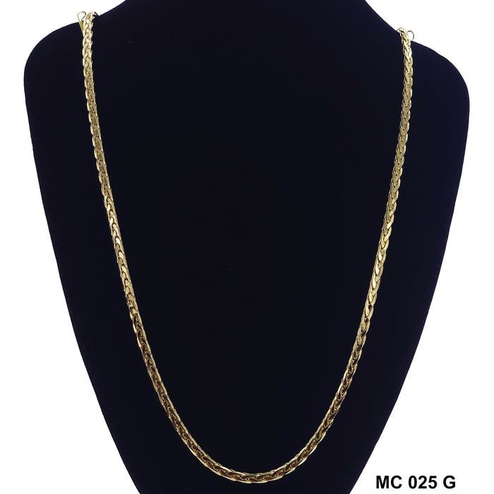 4 MM Round Chain MC 025 G - ChainsOnly
