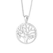 925 Sterling Tree Of Life Pendant With Chain MOS925 N9 - ChainsOnly