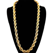 12 MM Hollow Rope Chain R 1200 - ChainsOnly