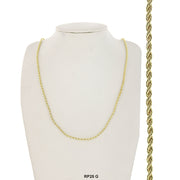 2.5 MM Rope Chain RP25G - ChainsOnly