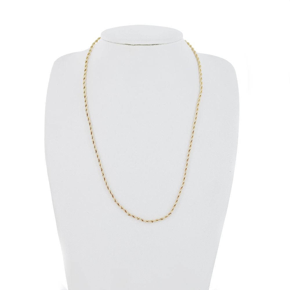 3 MM Rope Chain RP3G - ChainsOnly