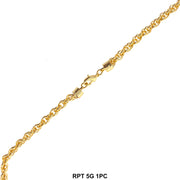 5 MM Rope Chain Thick RPT 5 G - ChainsOnly