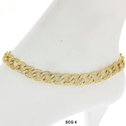9 MM CZ Stones Chain SCG 4 - ChainsOnly