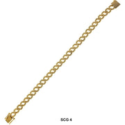 9 MM CZ Stones Chain SCG 4 - ChainsOnly