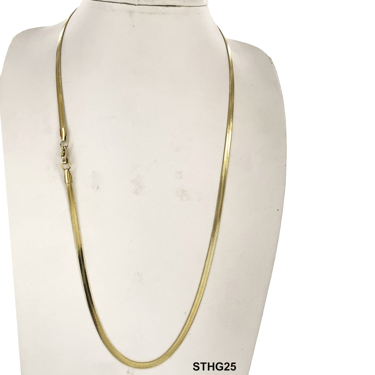 2.5 MM Stainless Steel Herringbone Chain STHG25 - ChainsOnly