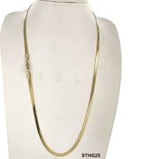 2.5 MM Stainless Steel Herringbone Chain STHG25 - ChainsOnly