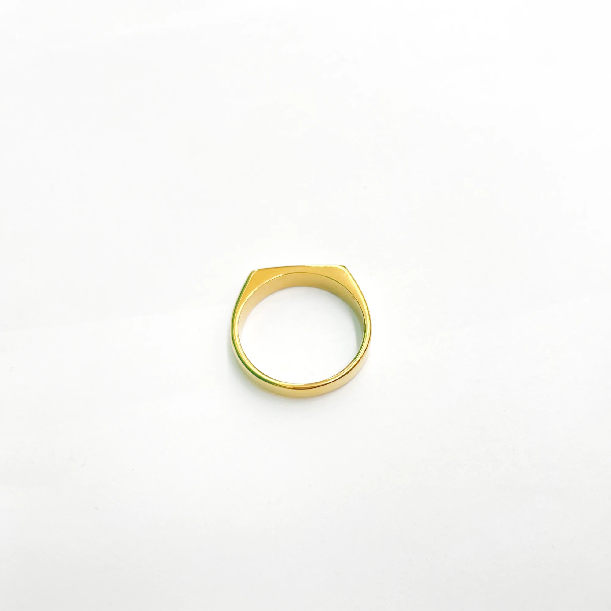  Minimalist Delicate Fine Ring Signet