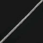 6 MM Micro Pave Tennis Necklace YN675M02 RW - ChainsOnly