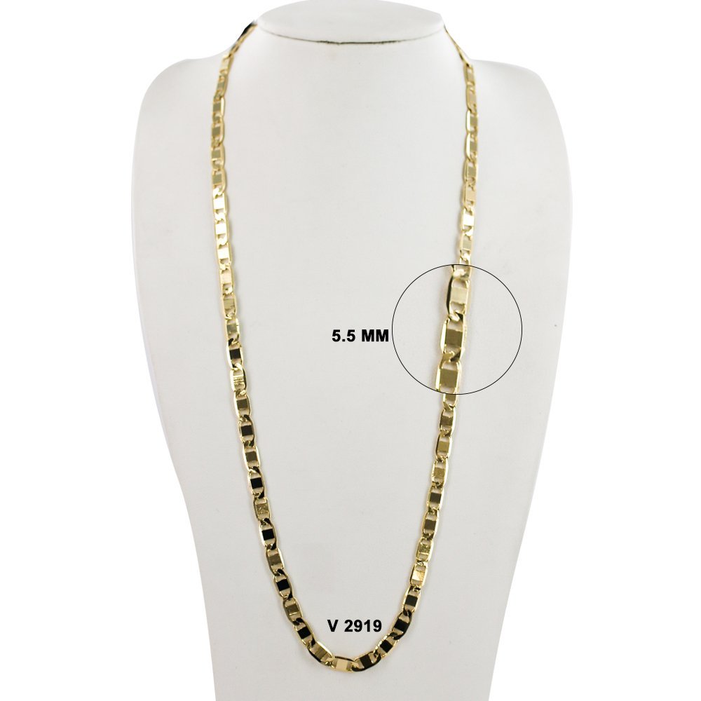 5.5 MM Valentino Chain V 2919 G - ChainsOnly