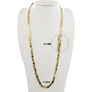 5.5 MM Valentino Chain V 2919 G - ChainsOnly