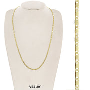 3 MM V Engraved Chain VE3 - ChainsOnly