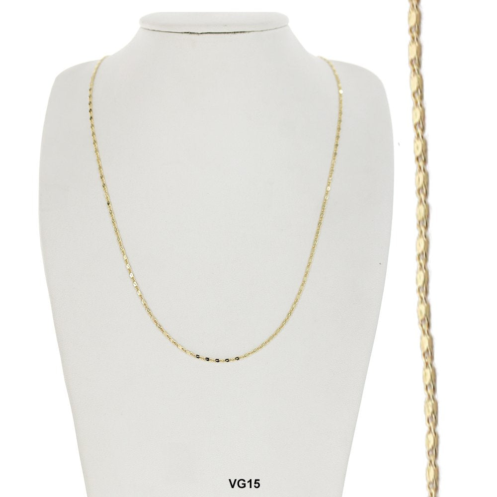 1.5 MM Valentino Chain VG15 - ChainsOnly