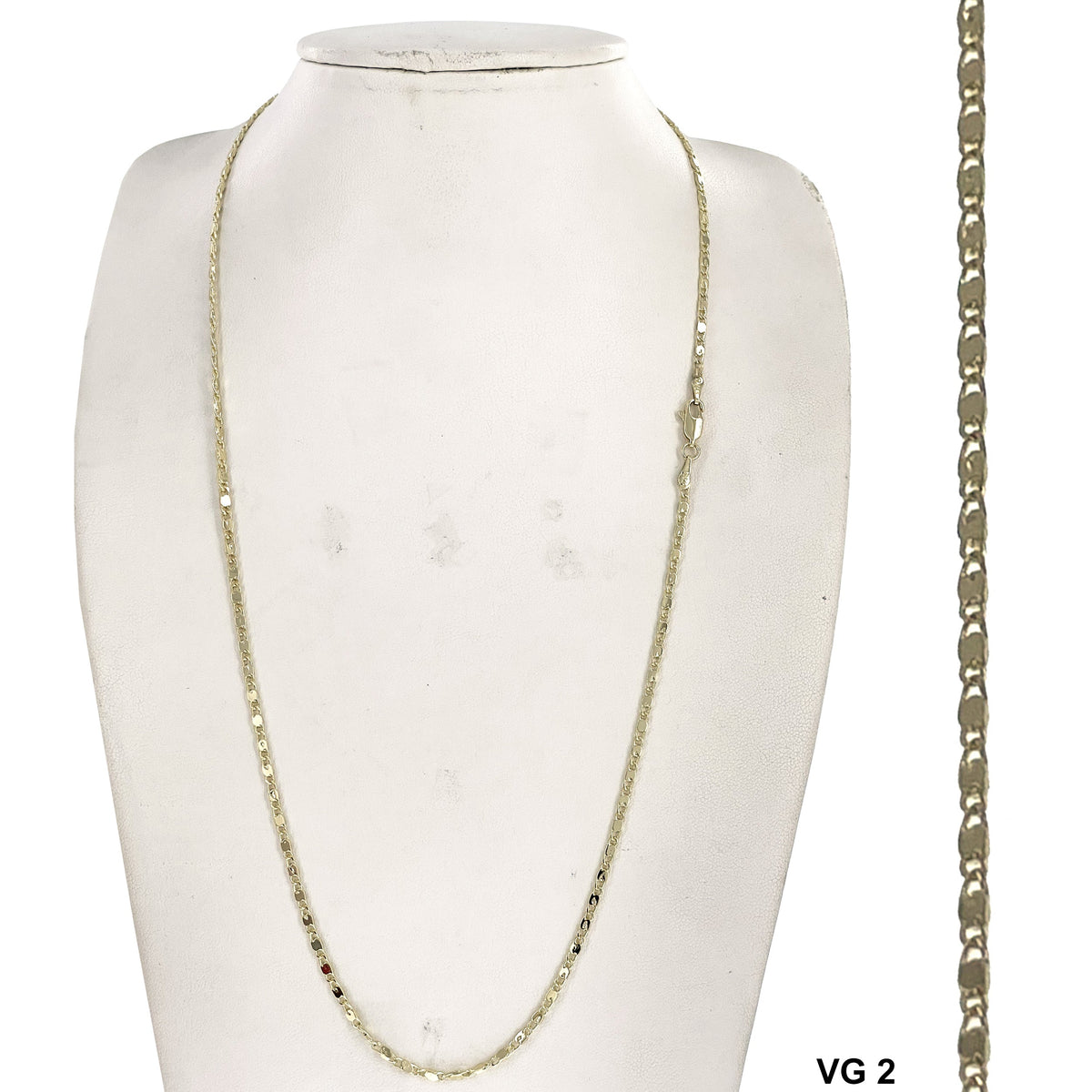 2.0 MM Valentino Chain VG 2 - ChainsOnly