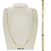 3 MM Valentino Chain VG3 22" - ChainsOnly