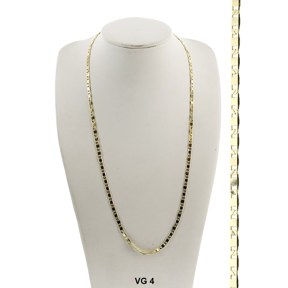 4 MM V Links Chain VG 4 - ChainsOnly