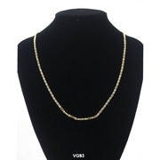 3 MM Valentino Star Chain VGS3 - ChainsOnly