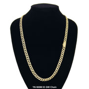 8 MM Micro CZ Stones Chain YN8003M03 GW - ChainsOnly