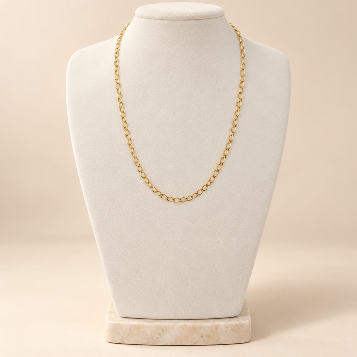 Gold Plated Chain N 7042 - ChainsOnly