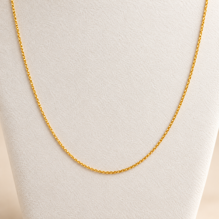 Gold Plated Chain N 7048 - ChainsOnly