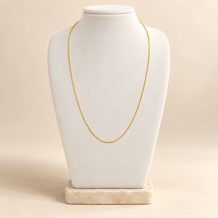 Gold Plated Chain N 7048 - ChainsOnly