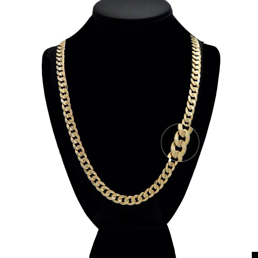 4 MM Diamond Cut Concave Cuban Chain FC 423 - ChainsOnly