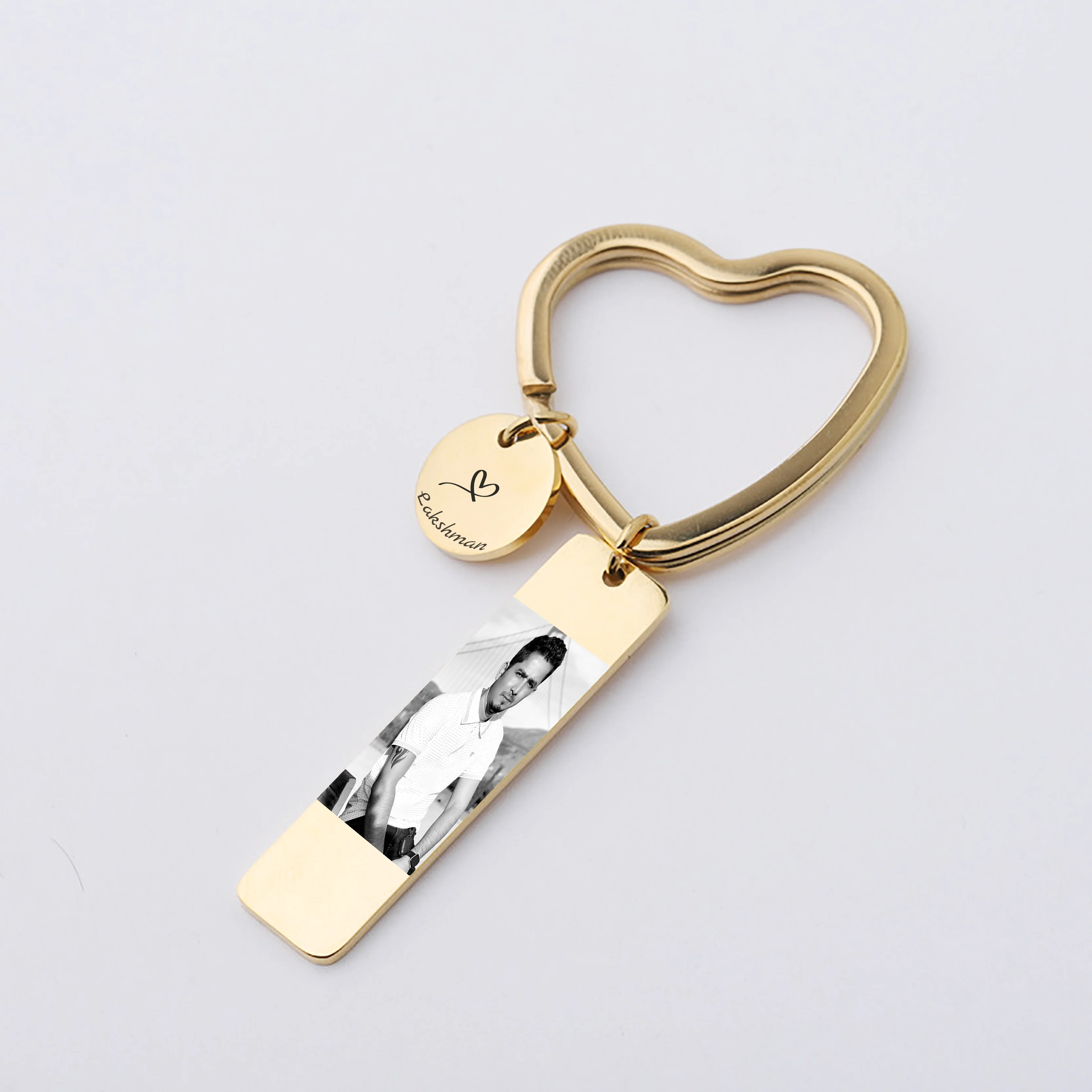 photo keychain,gift for him