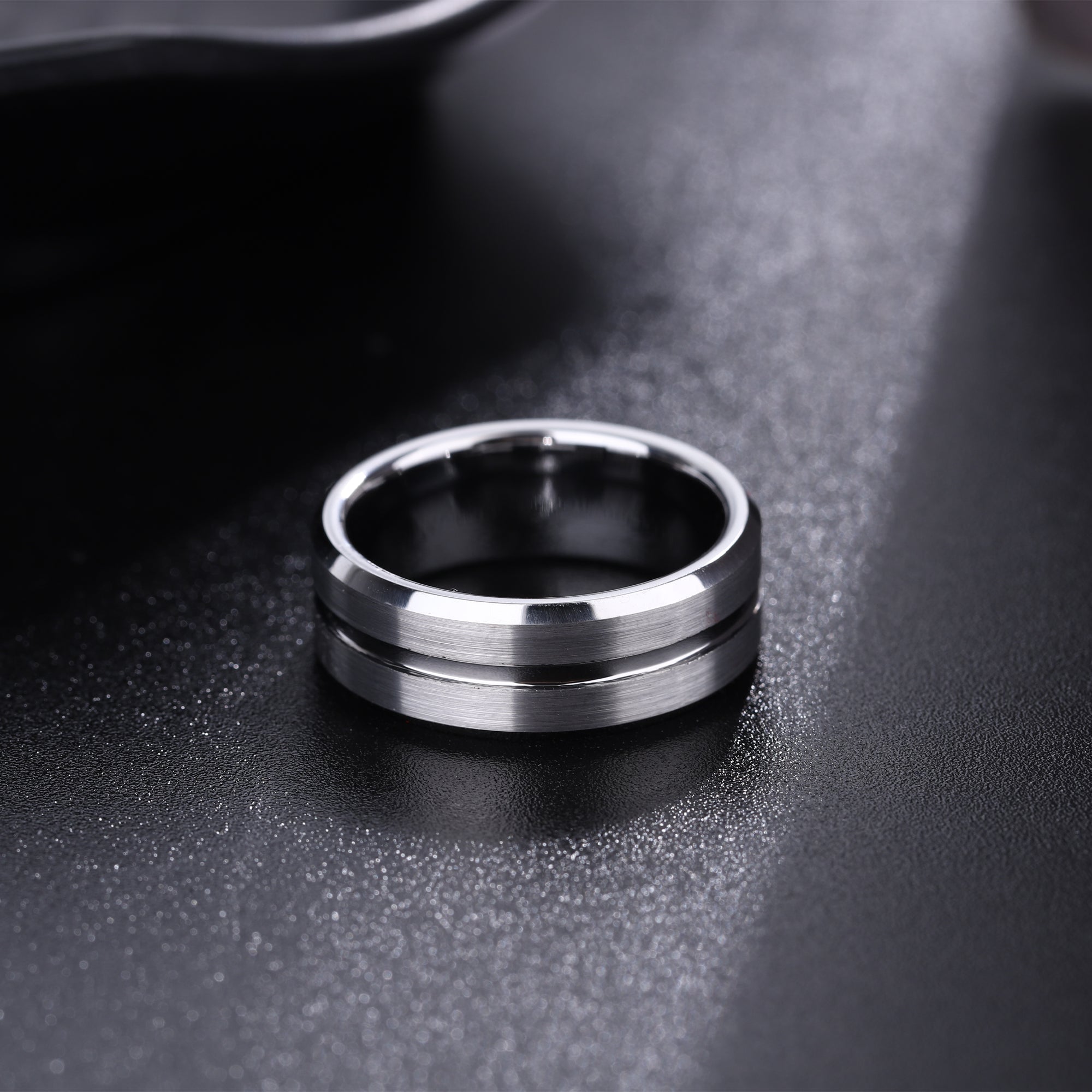 Custom Engraved Tungsten Ring For Men and women