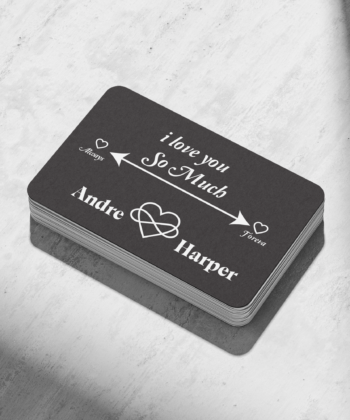 Custom wallet,Gift For Boyfriend,Gift For Him,Gift for husband,Metal Photo Card,Personalized card,Valentine Day Gift,Wallet card insert,long distance gift,love note card,memorial gift,message card,personalized wallet