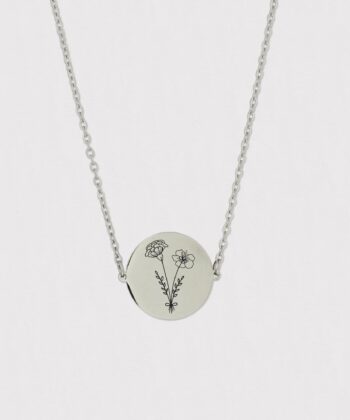 BirthFlowerpendant Birth Flower, Pendant