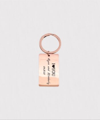 engraved bar keyring, Photo keychain
