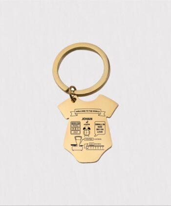 Baby Keychain, Custom Weight Time