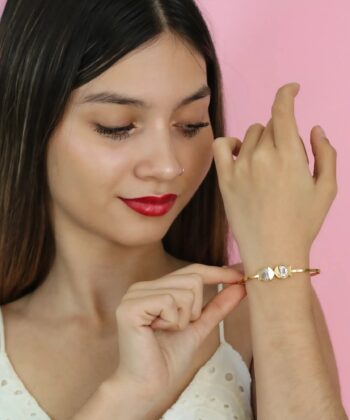 FishBangle Coordinates Cuff Bracelet