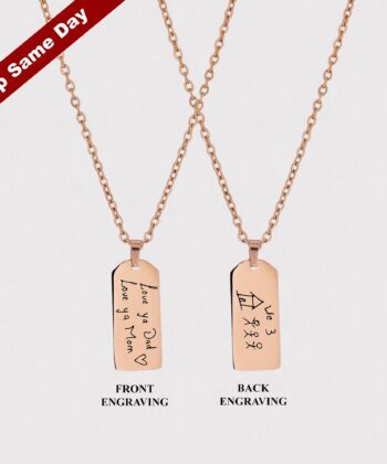 Handwriting Necklace, Personalized Necklace
