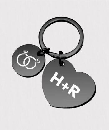 Initialkeychain Personalized Keychain, keychain