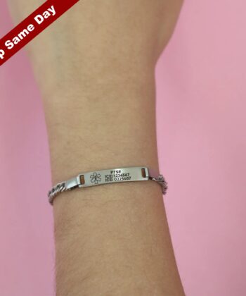 Personalized Alert ID , Medical Jewelry