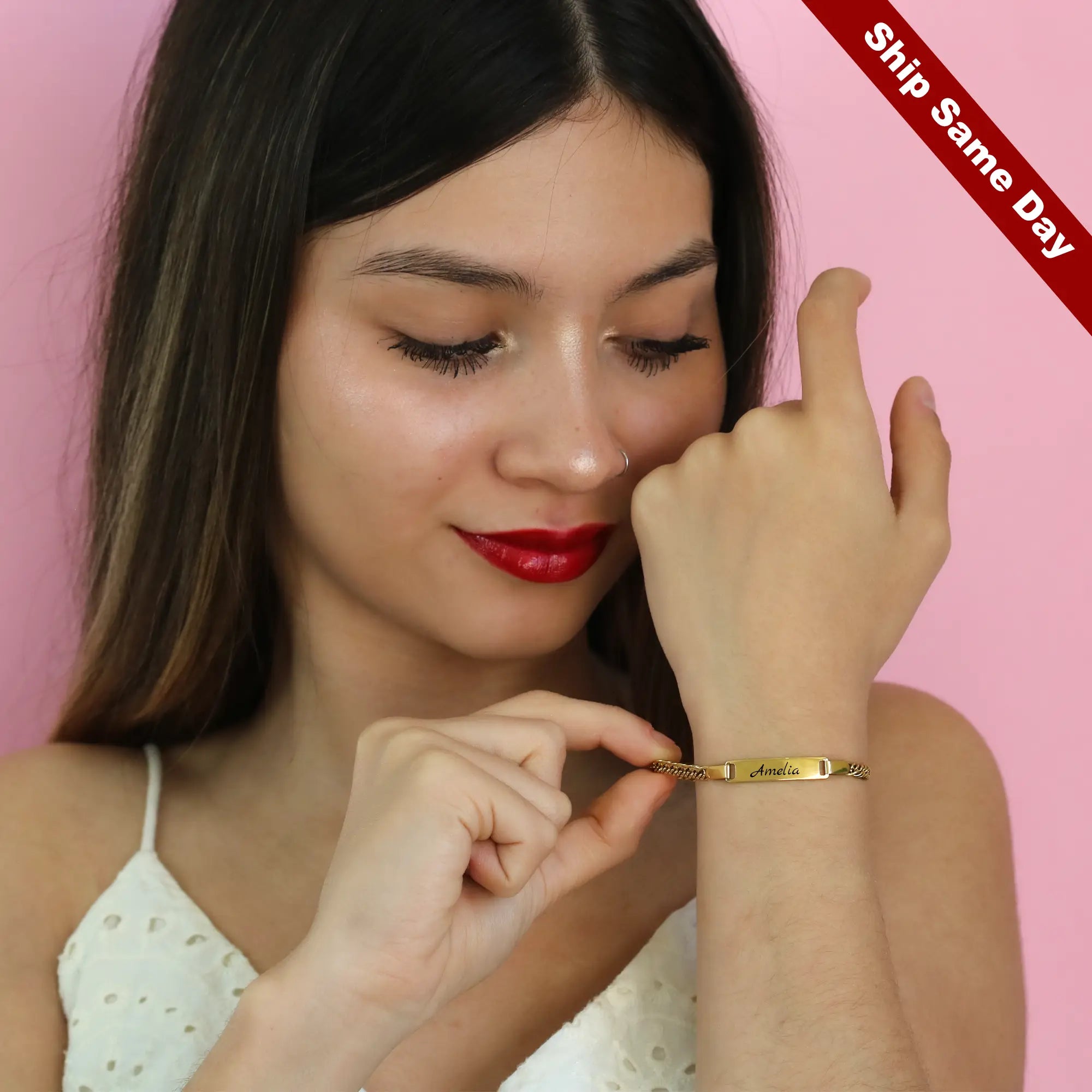 SkinnyBarBracelet Coordinates Bar Bracelet , Skinny Bar Bracelet