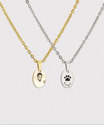Engraved Jewelry Necklace