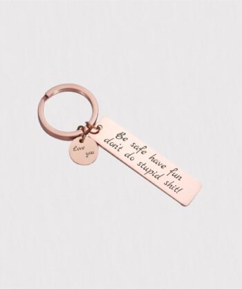 bar keychain, name keyring
