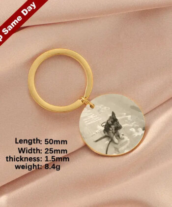 Pet Photo Keychain, Photo Keychains